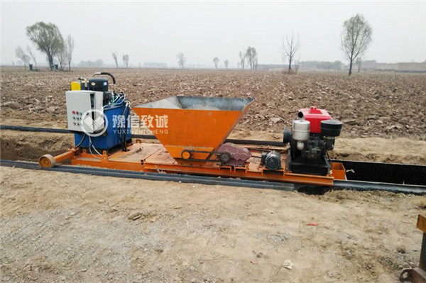 梯形全自動(dòng)水渠成型機